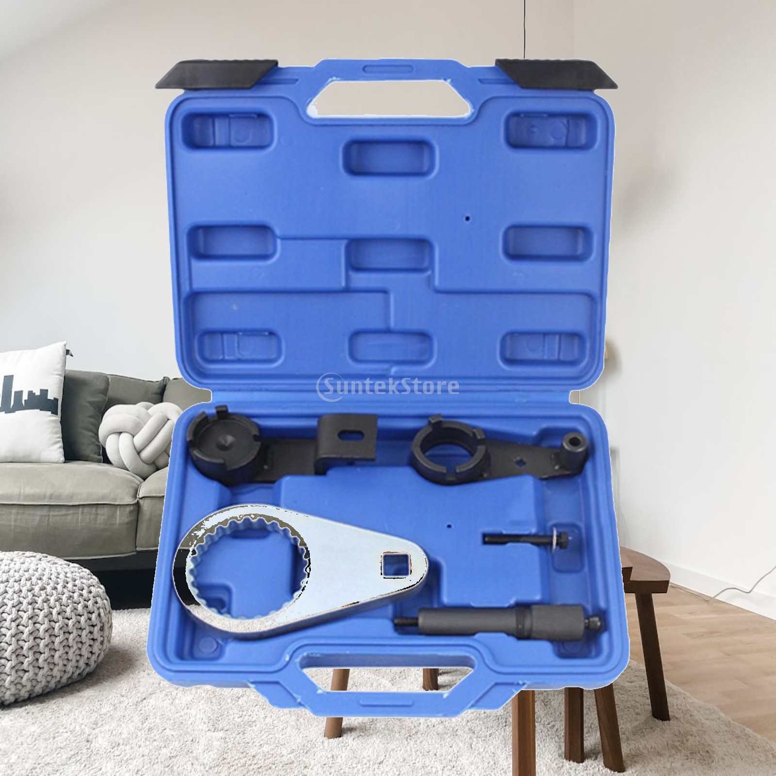 Maintenance Workshop Tools - Zware nokkenas-tijdsynchronisatievergrendelingsset van metaal, motoronderhoudsgereedschapset, werkplaatskit