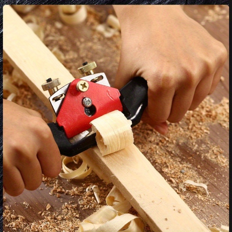 Hand Plane Block - Houtafwerkerset met extra messen - verstelbare
