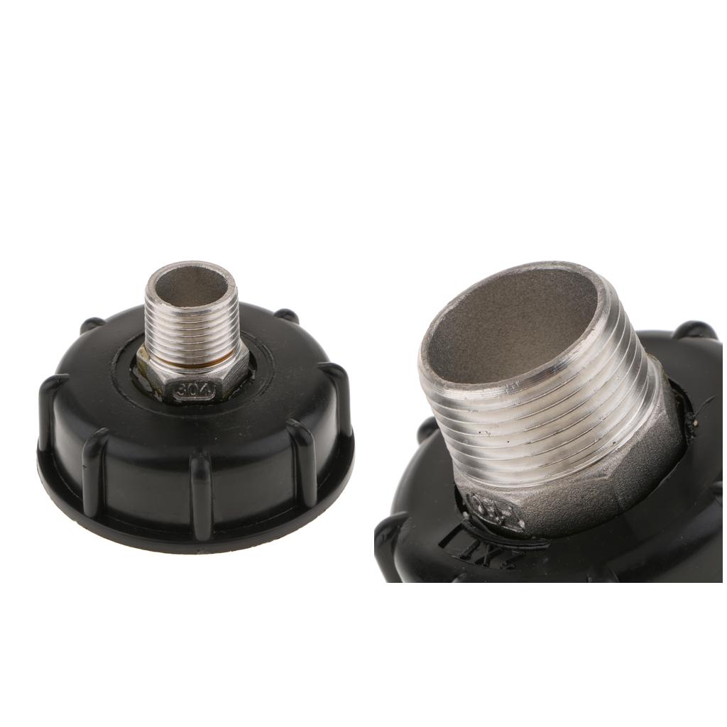 Tools Quality - Hoge kwaliteit kunststof 1000L slangadapter fitting