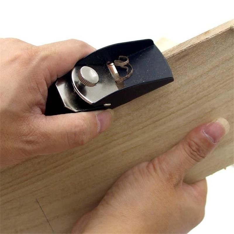 Hand Plane Block - Mini-vliegtuigvormige houtbewerkingsgereedschappen, handmatige timmermans schaafmachine, aluminiumlegering