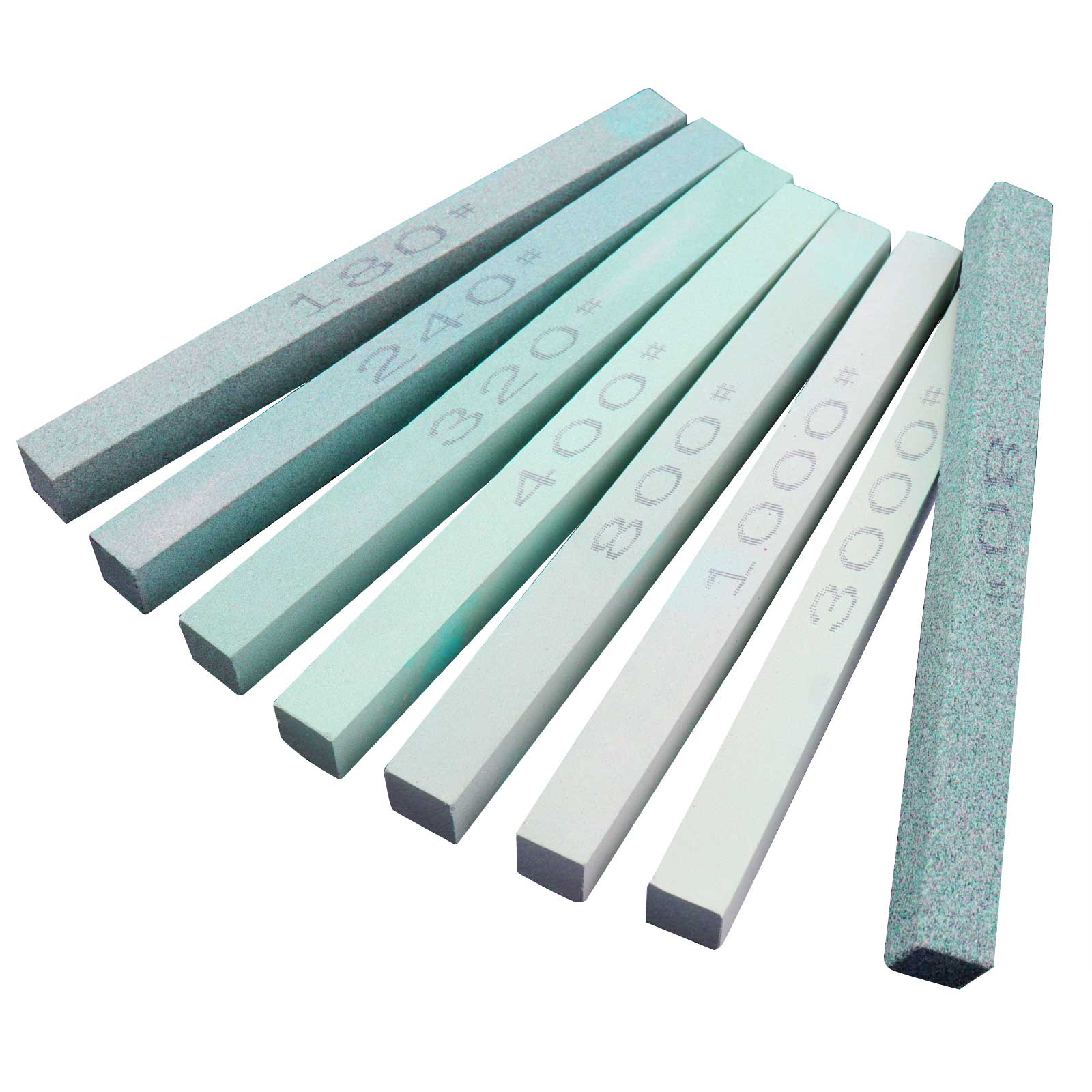Sharpening Stone Whetstone - 1 st Slijpoliesteen 80-3000 # Groene