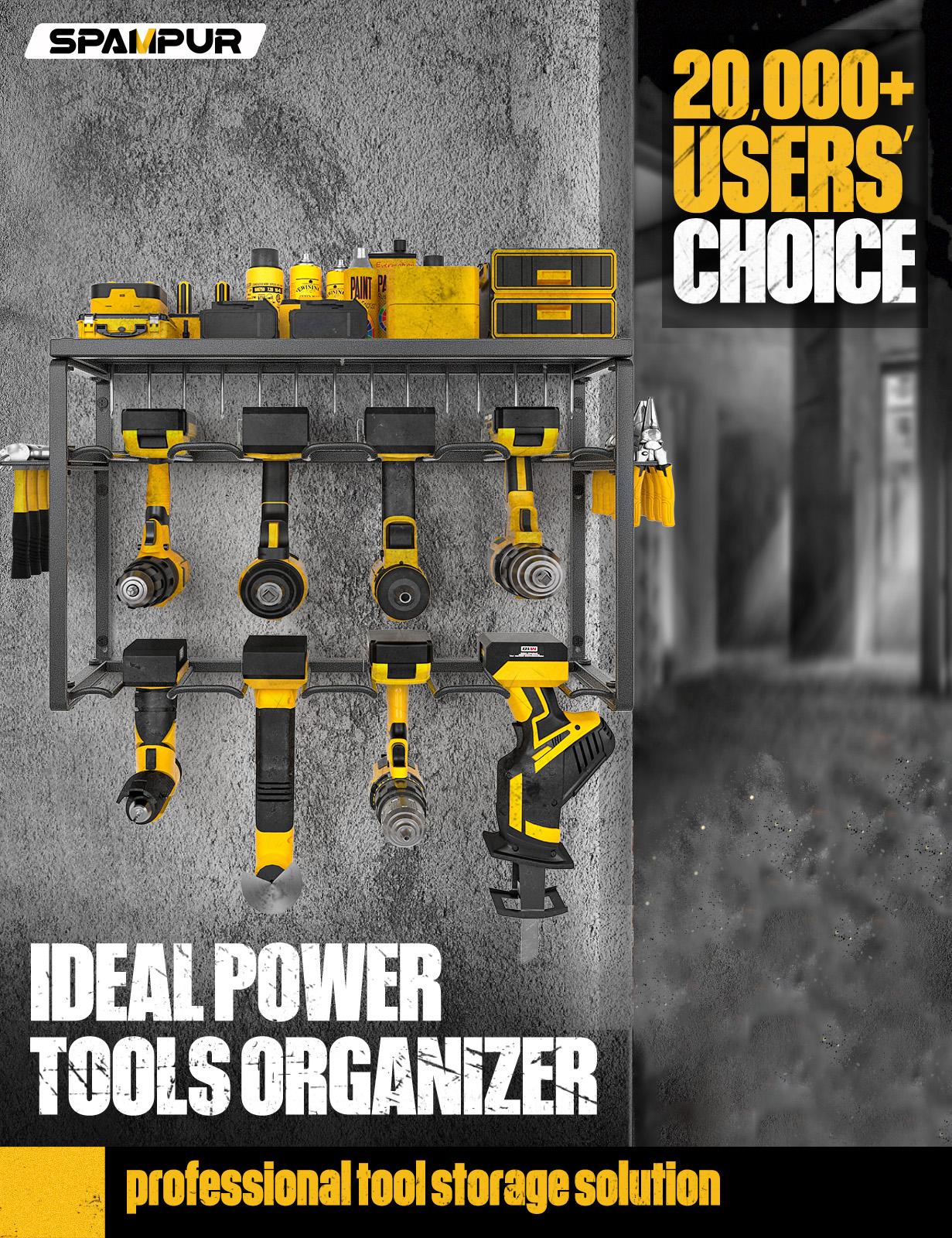 Zware metaal gereedschapsorgan - Workshop Tools Wall recensie en prijs