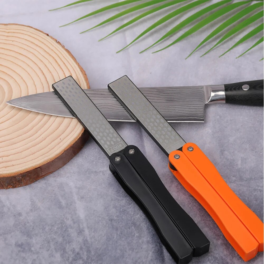 Opvouwbare dubbelzijdige diama - Sharpening Stone Whetstone recensie en prijs