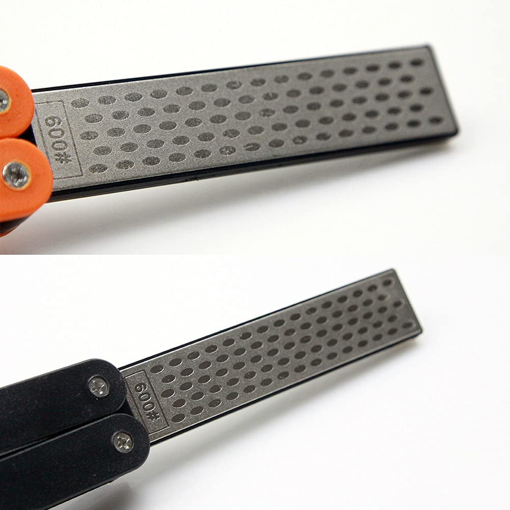 Opvouwbare dubbelzijdige diama - Sharpening Stone Whetstone recensie en prijs