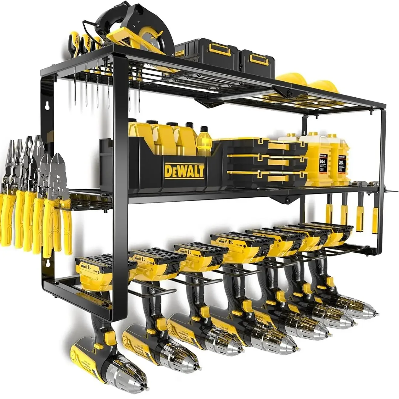 Zware metalen wandbevestigde g - Workshop Tools Wall recensie en prijs