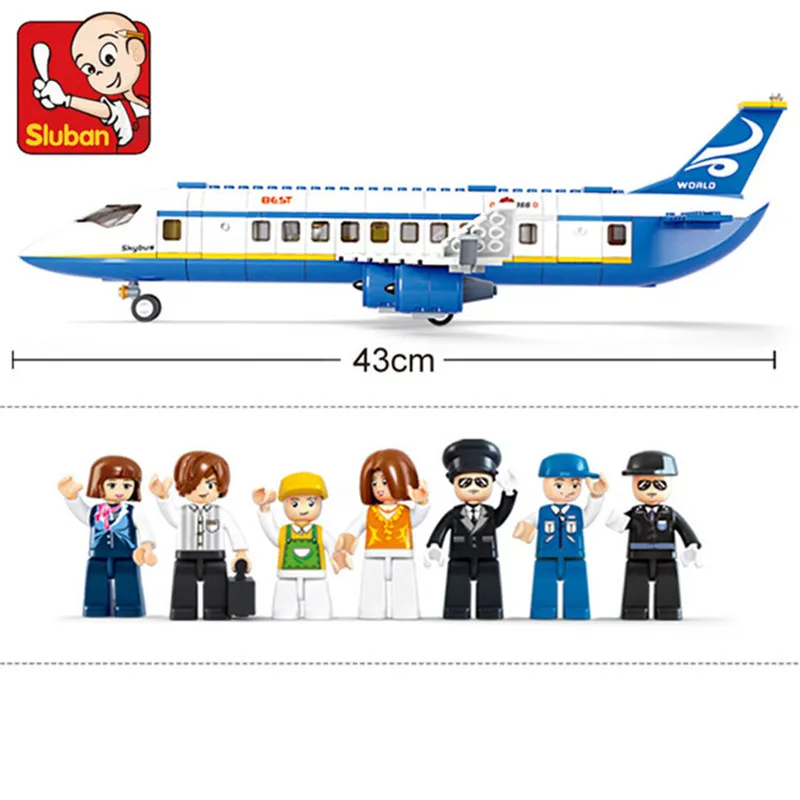Creatieve stad Airbus vrachtvl - Hand Plane Block recensie en prijs
