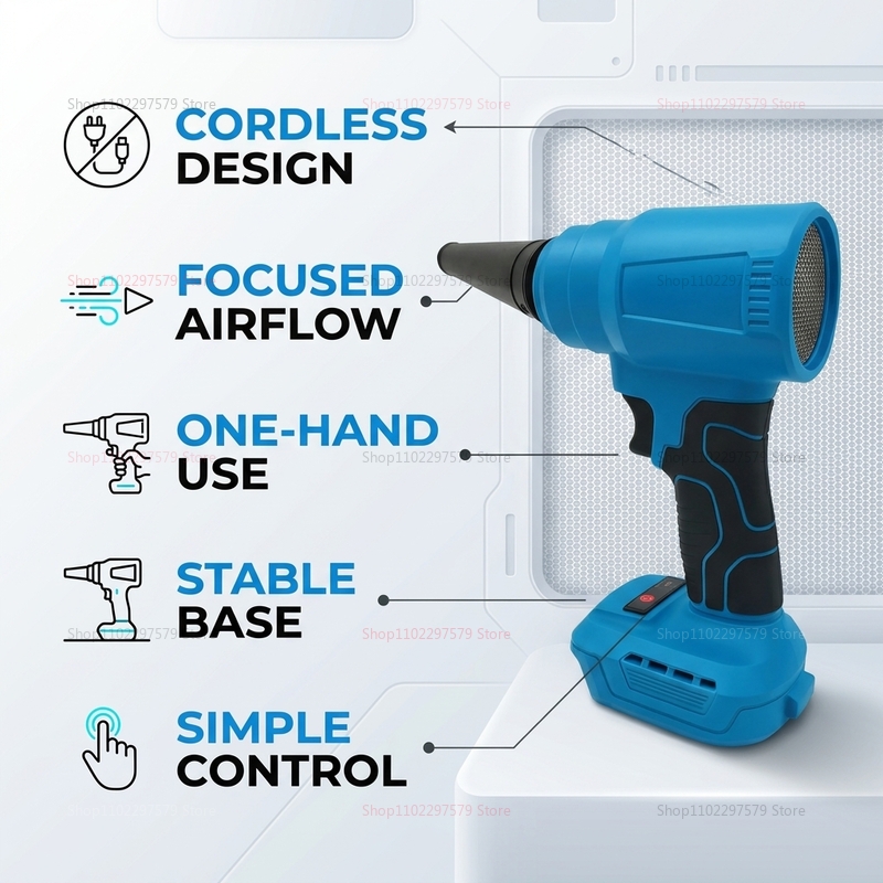 18V Borstelloze Draadloze Luch - Power Tools In Workshop recensie en prijs