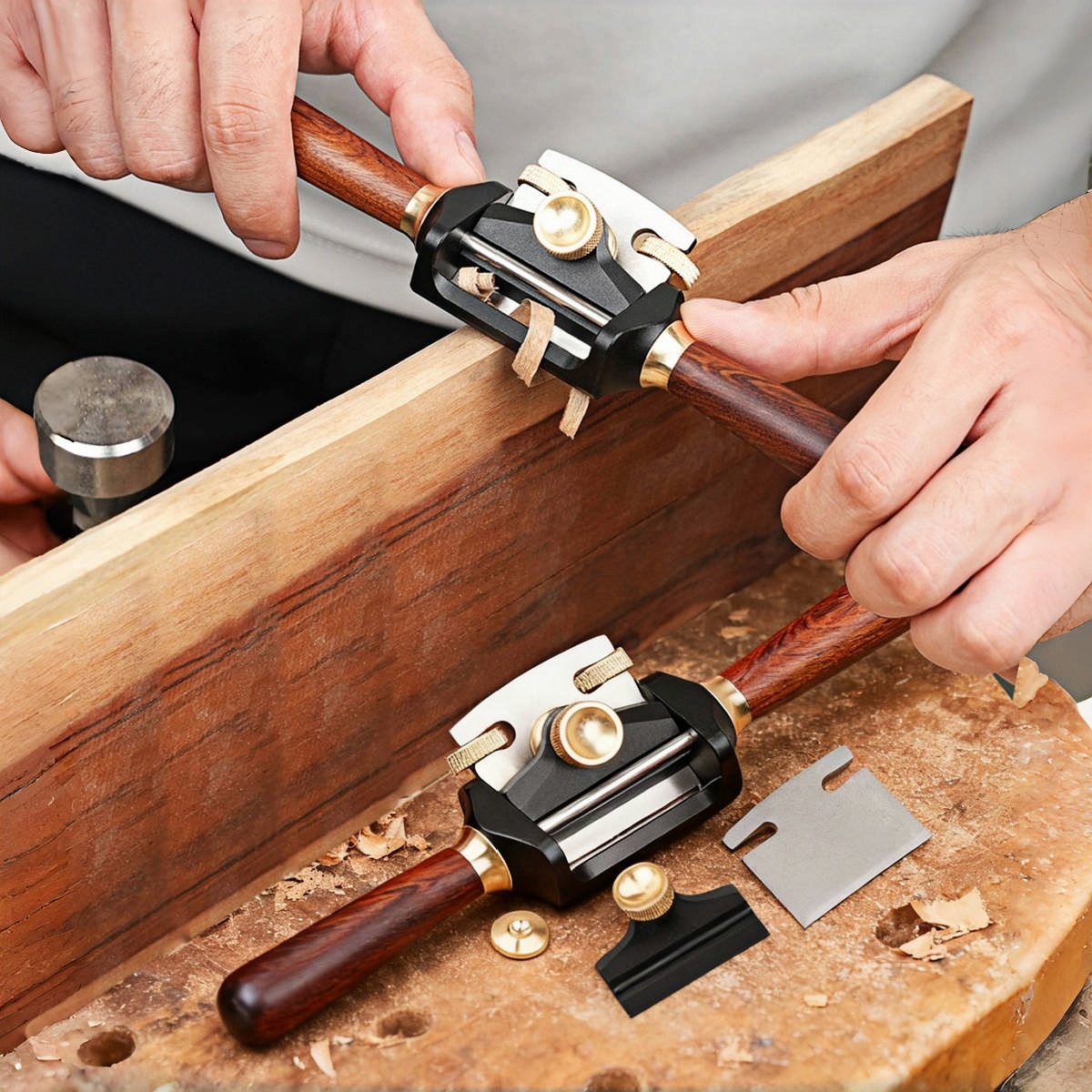 Mini-hout schaafmachine van al - Hand Plane Block recensie en prijs