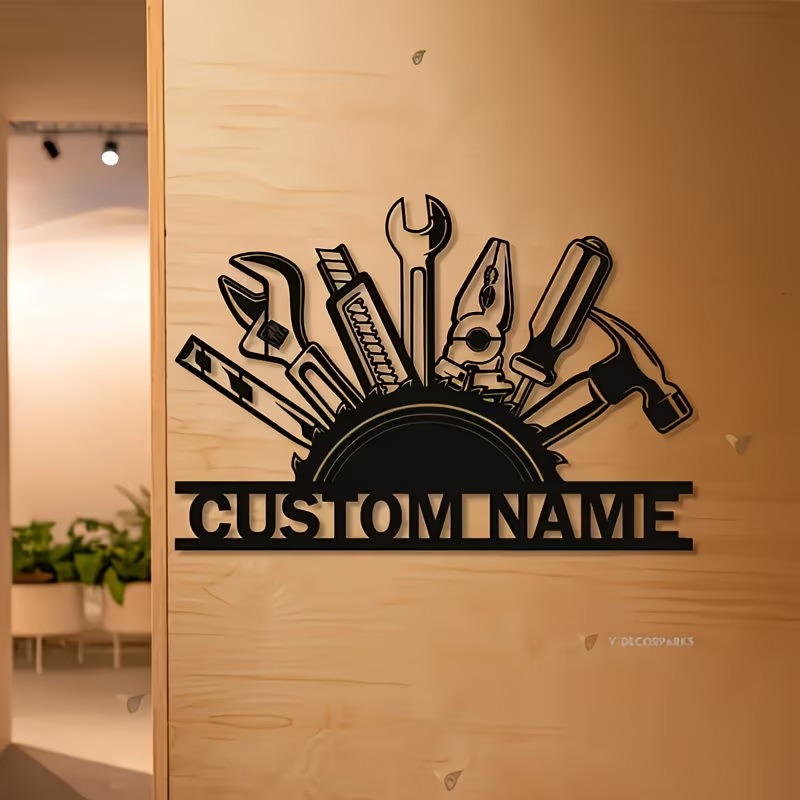 Op maat gemaakte metalen geree - Workshop Tools Name recensie en prijs