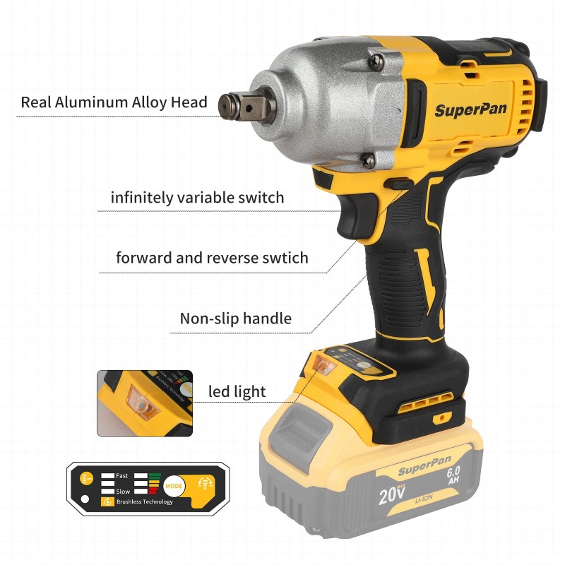 Hoge Koppel Accu-slagmoersleut - Tools Use In Workshop recensie en prijs